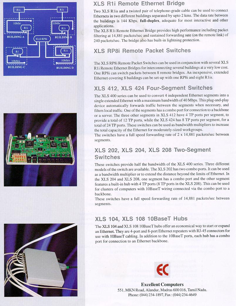 Back page of Brochure