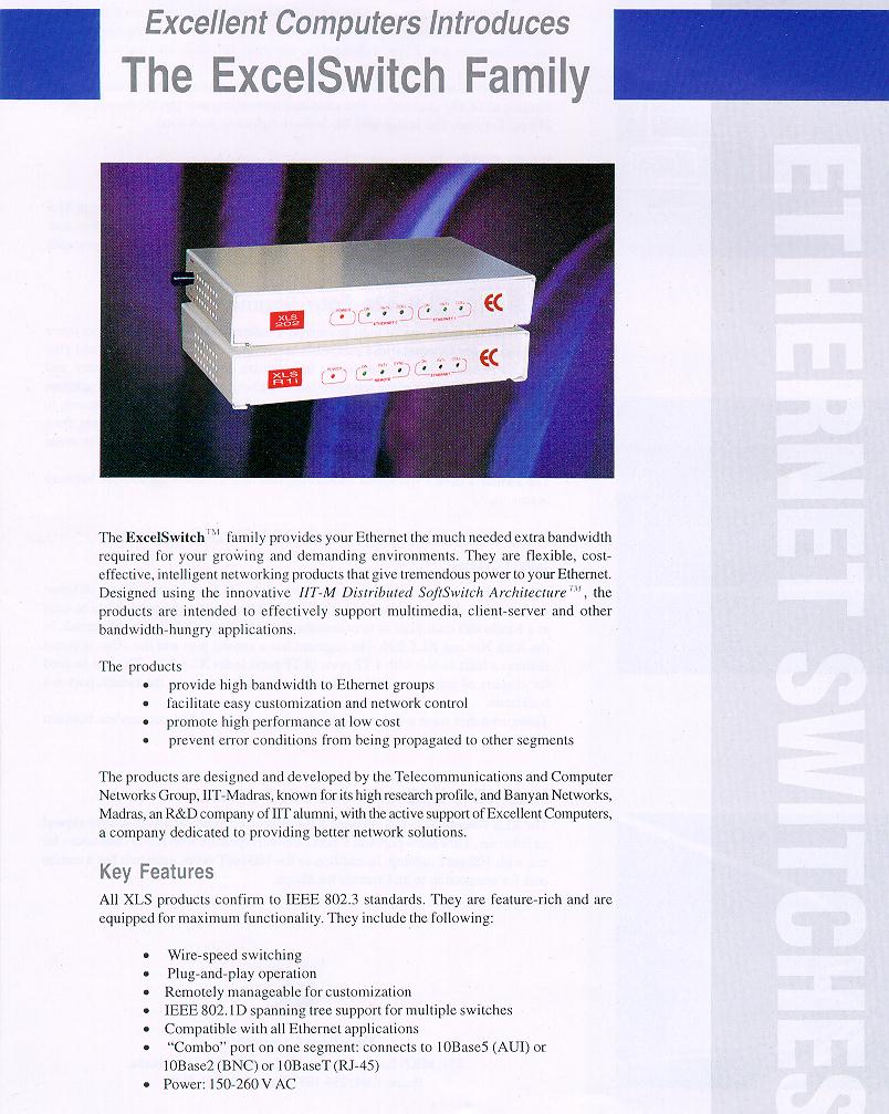 Front page of Brochure